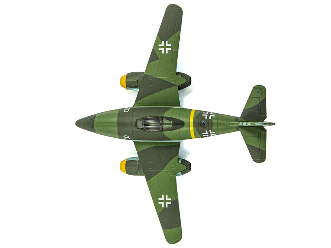 Messerschmitt Me 262 Fighter Aircraft "White 8 258 aerial victory ace Walter Nowotny Kommando Nowotny Germany" (1944) German Luftwaffe 1/72 Diecast Model Airplane by Luppa-0