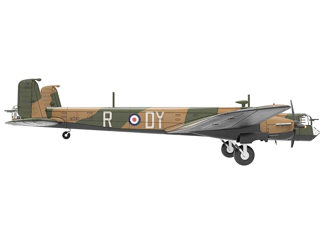 Armstrong Whitworth Whitley Mk.V Bomber Aircraft "No. 102 Squadron RAF Driffield" Royal Air Force (1940) "Planes of World War II" Series 1/144 Diecast Model Airplane by Luppa-1