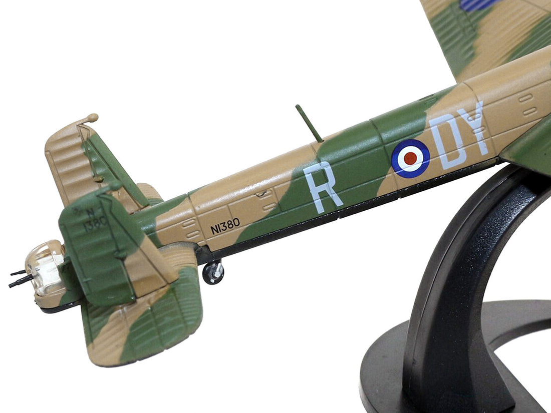 Armstrong Whitworth Whitley Mk.V Bomber Aircraft "No. 102 Squadron RAF Driffield" Royal Air Force (1940) "Planes of World War II" Series 1/144 Diecast Model Airplane by Luppa-3