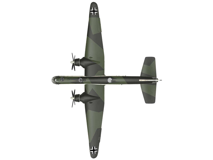 Heinkel He 177 Bomber Aircraft "II./KG 40 Bordeaux France" (1942) German Luftwaffe 1/144 Diecast Model Airplane by Luppa-1