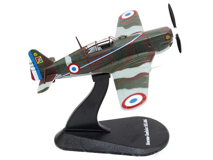 Morane-Saulnier MS.406 Fighter Aircraft "3/4 Escadrille GC II/3" Armee de l'Air (French Air Force) (1940) "Planes of World War II" Series 1/72 Diecast Model Airplane by Luppa-0