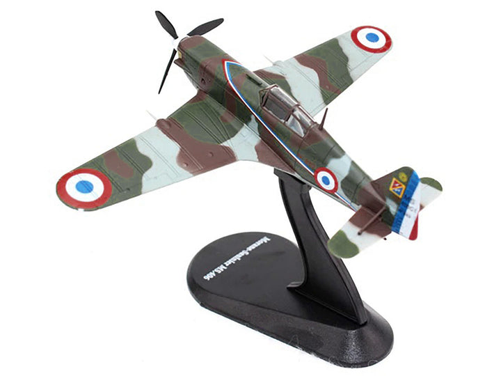Morane-Saulnier MS.406 Fighter Aircraft "3/4 Escadrille GC II/3" Armee de l'Air (French Air Force) (1940) "Planes of World War II" Series 1/72 Diecast Model Airplane by Luppa-1