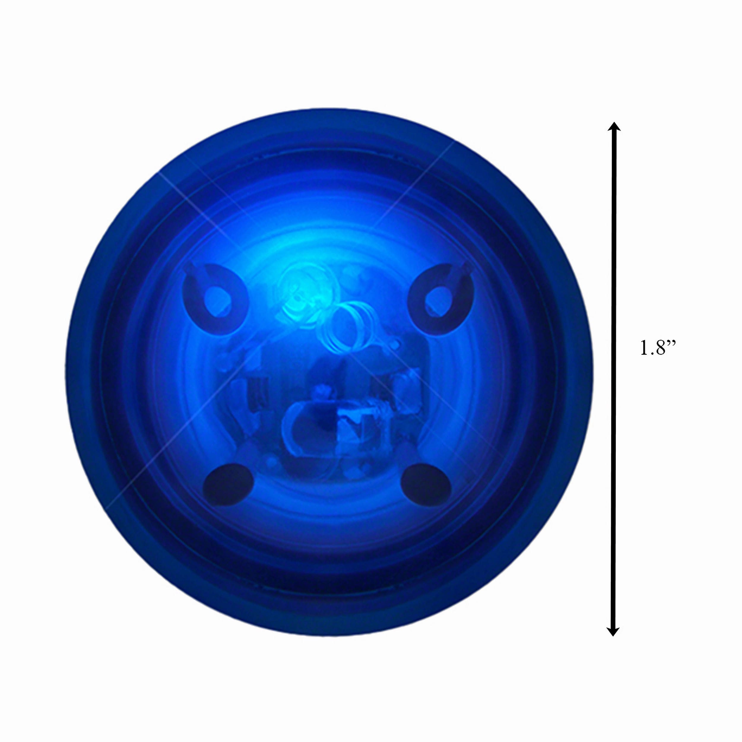 LED Impact Activated Bouncy Ball Blue