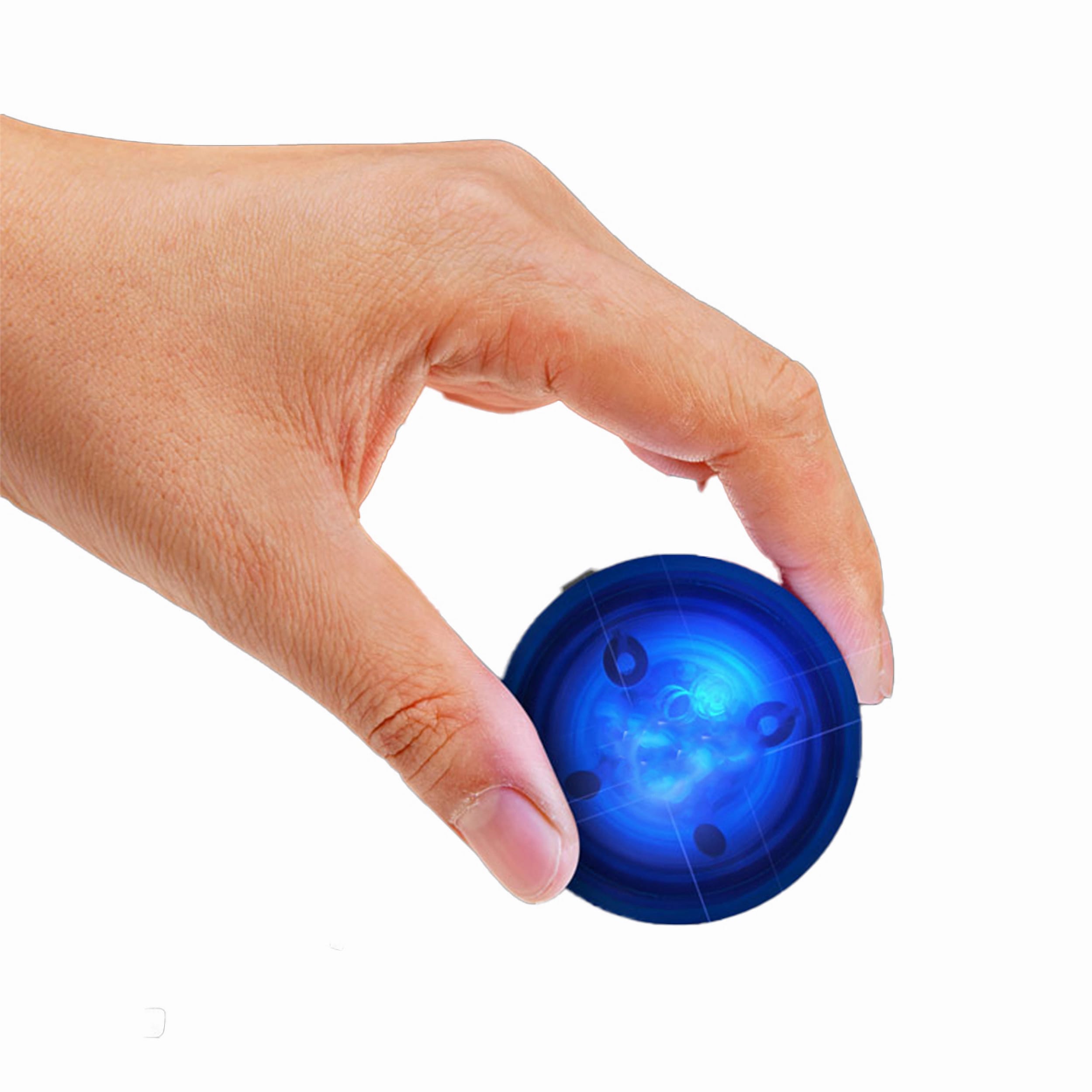 LED Impact Activated Bouncy Ball Blue 3
