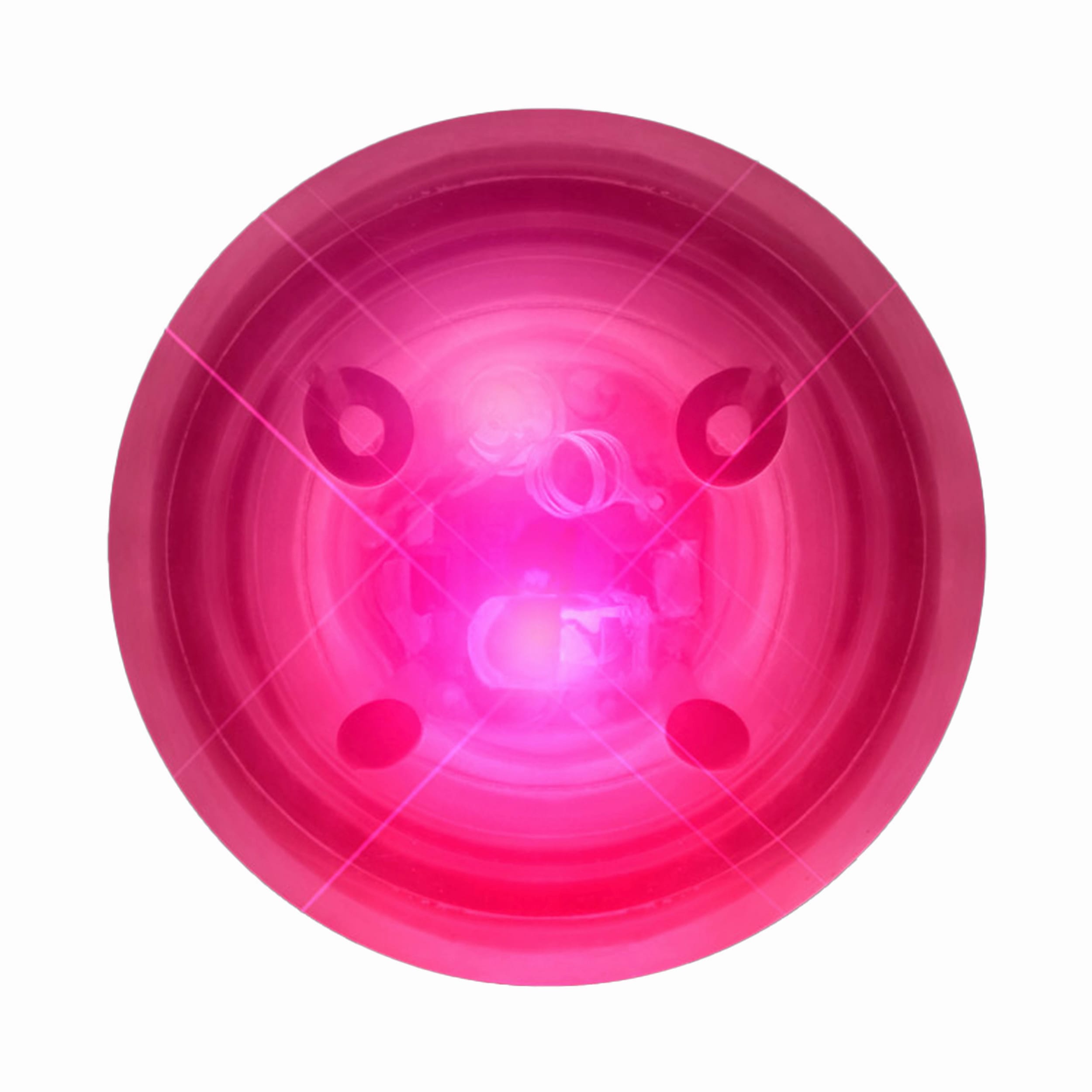 LED Impact Activated Bouncy Ball Pink-0