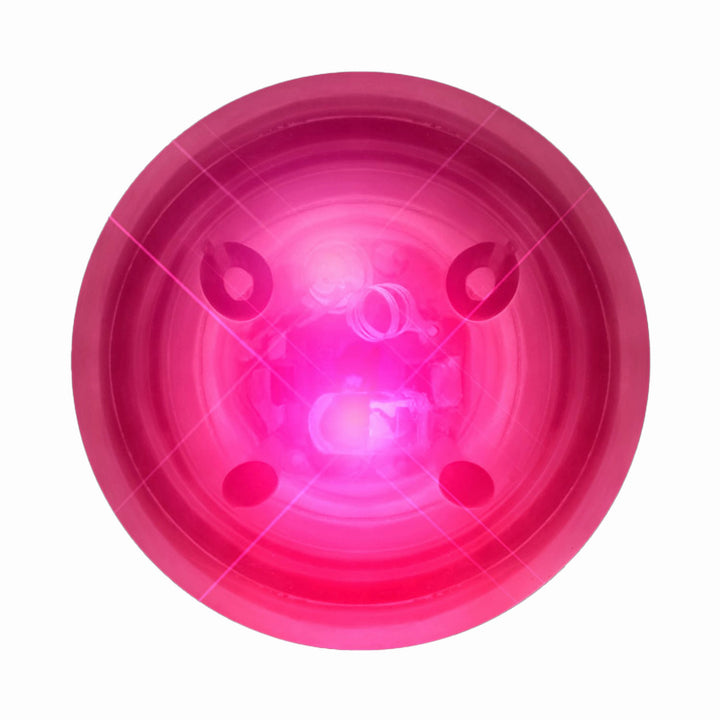 LED Impact Activated Bouncy Ball Pink-0