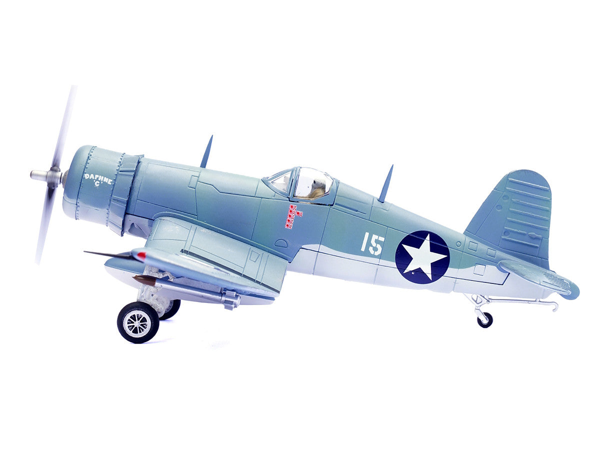 Vought F4U-1 Corsair Fighter Plane "Daphne 'C' 2nd Lt. James N. Cupp VMF-213 Hell Hawks Guadalcanal" (1943) United States Marines 1/72 Diecast Model Airplane by Legion-2