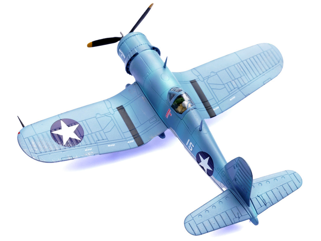 Vought F4U-1 Corsair Fighter Plane "Daphne 'C' 2nd Lt. James N. Cupp VMF-213 Hell Hawks Guadalcanal" (1943) United States Marines 1/72 Diecast Model Airplane by Legion-3