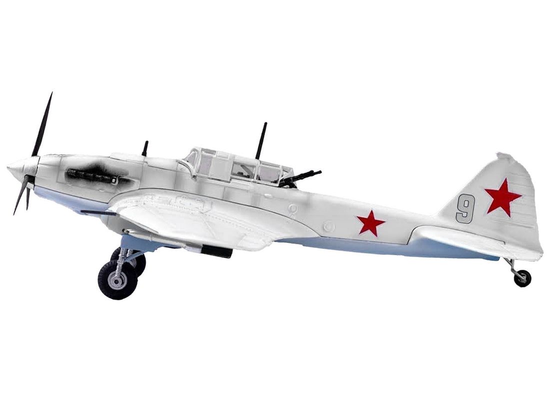 Ilyushin IL-2 Shturmovik Aircraft White "3rd Squadron 505th Air Assault Regiment 226th Air Assault Division Battle of Stalingrad" (1942) Soviet Air Force 1/72 Diecast Model Airplane by Legion-1