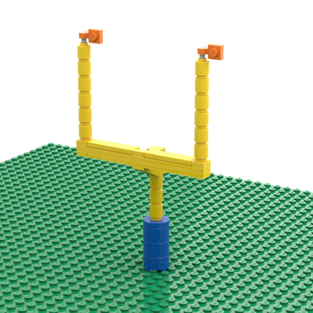 Football Field Goal Post made using LEGO parts 3