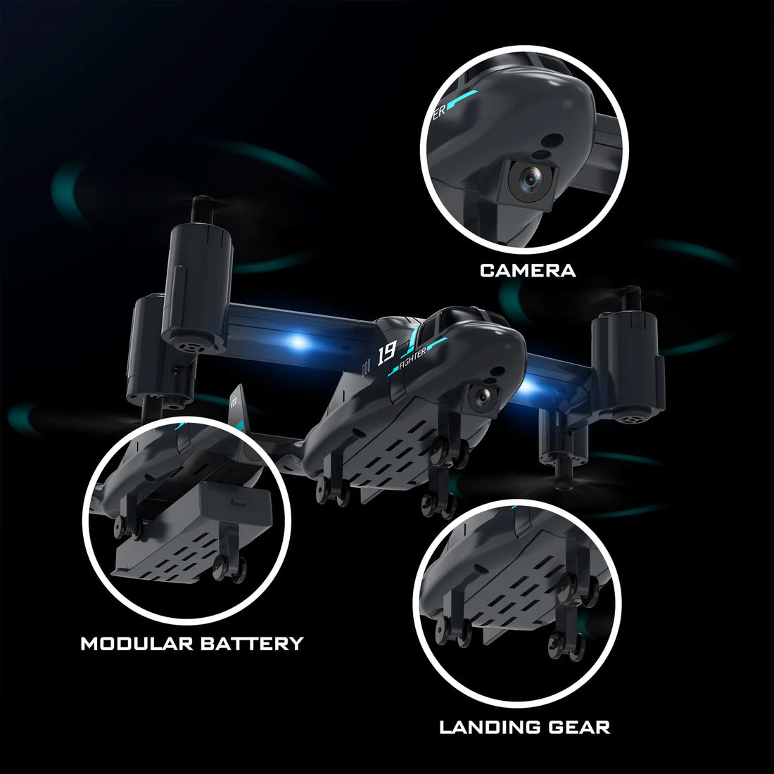 LM19 Wifi FPV Drone-2