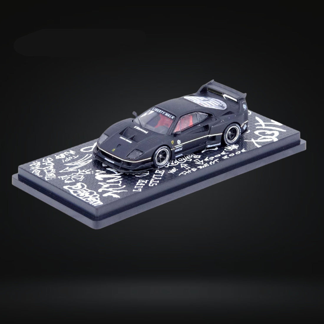 Ferrari F40 LBWK HONG KONG TOYCAR SALON 2023 SPECIAL EDITION 1:64 by Inno64