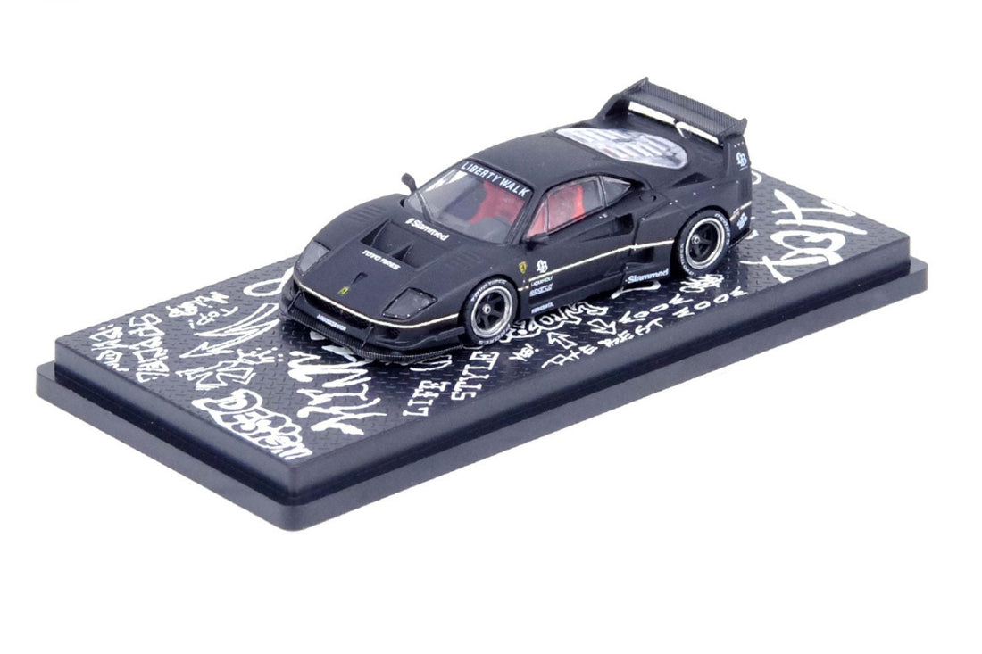 Ferrari F40 LBWK HONG KONG TOYCAR SALON 2023 SPECIAL EDITION 1:64 by Inno64 Front Mounted View