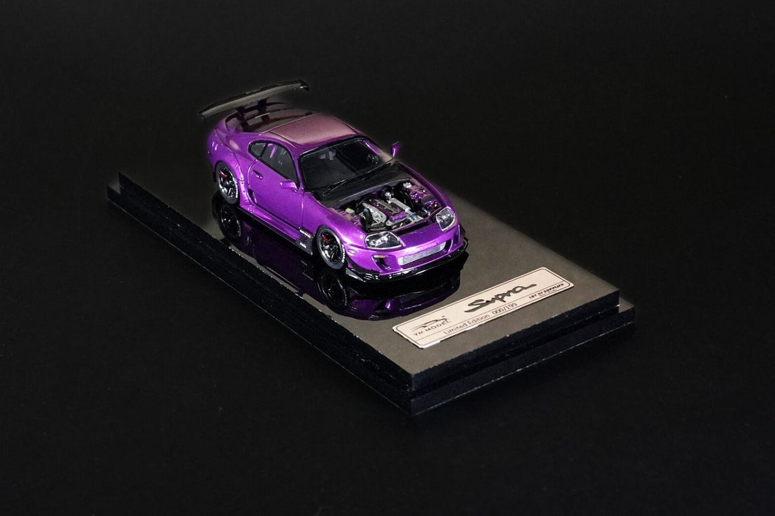 Toyota Supra JZA80 Limited to 199 Pcs + Bonus Gift Custom Pin 1:64 by YM Model 8