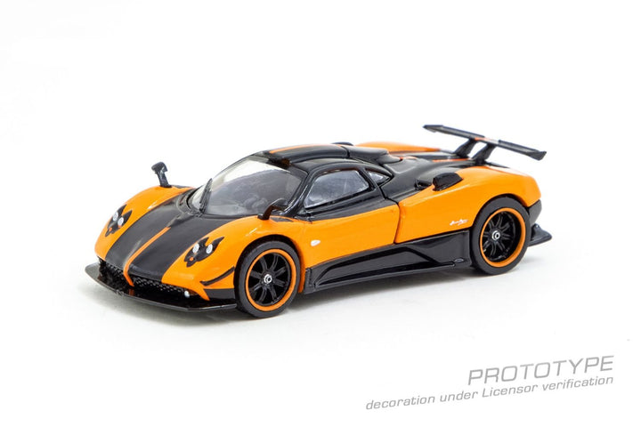 Pagani Zonda Arancio Saint Tropez Item #T64G-TL021-OR 1:64 by Tarmac Works Global64