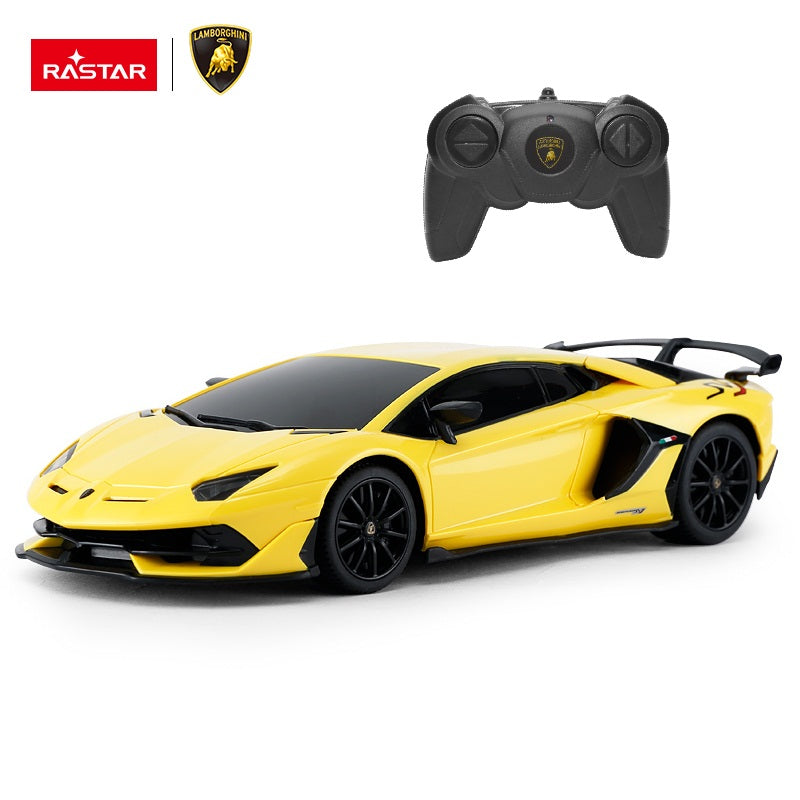 Lamborghini Aventador SVJ (Yellow) 1:24 Remote Control Car by Rastar 3