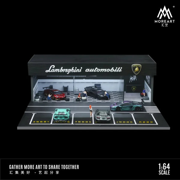 Lamborghini Shop Diorama 1:64 | MoreArt – Big Boy Toys