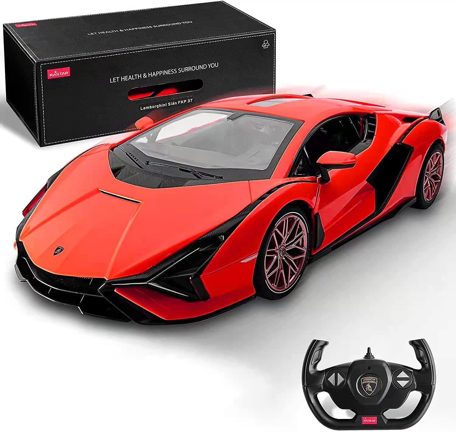 Lamborghini Sian (Red) 1:14 Scale Remote Control Car by Rastar