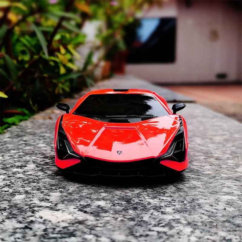 Lamborghini Sian (Red) 1:24 Scale Remote Control Car by Rastar RAS97800R 2