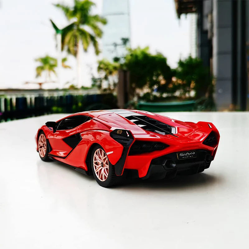Lamborghini Sian (Red) 1:24 Scale Remote Control Car by Rastar