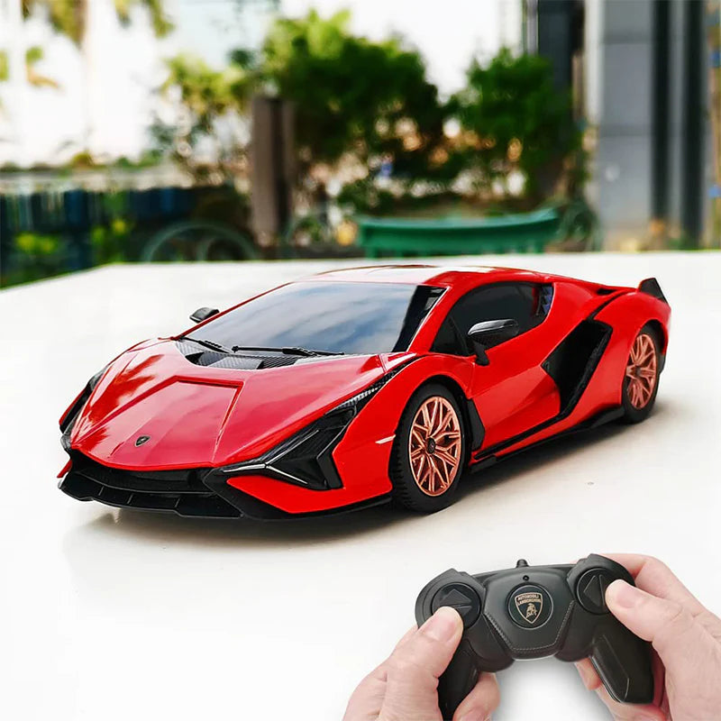 Lamborghini Sian (Red) 1:24 Scale Remote Control Car by Rastar