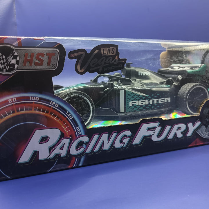 F1 Las Vegas Racing Fury (Black & Green) Remote Control Car 1:22 Scale by HST