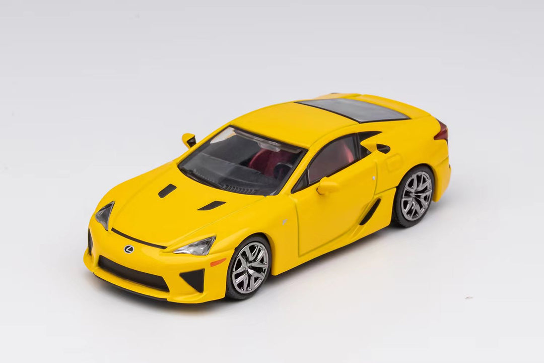 Lexus LFA 1:64 Scale Diecast Model from DCT in Yellow