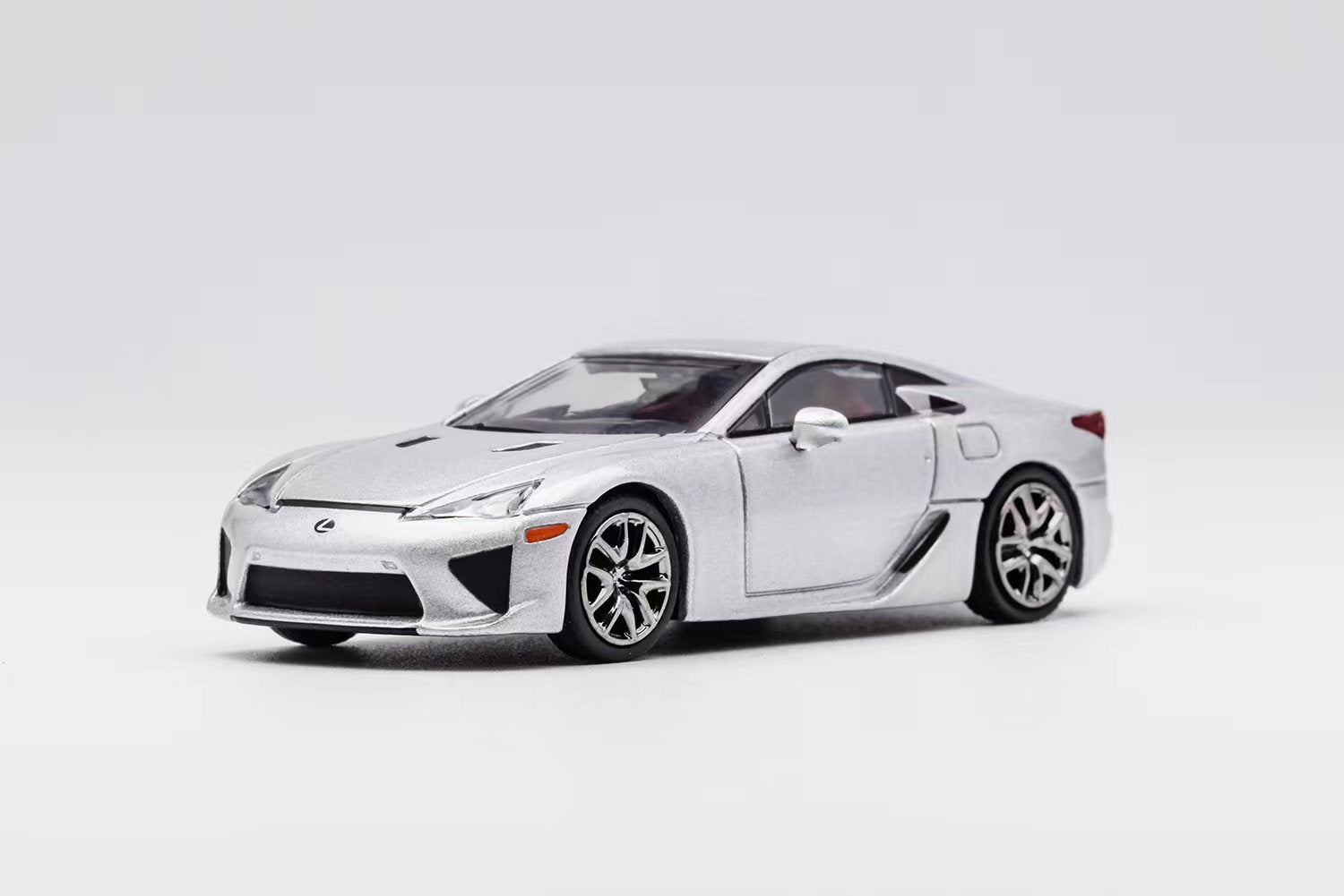 Lexus LFA 1:64 Scale Diecast Model from DCT in Silver