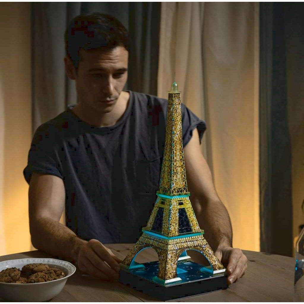 Light-Up Eiffel Tower 226 Piece 3D Jigsaw Puzzle Ravensburger 7