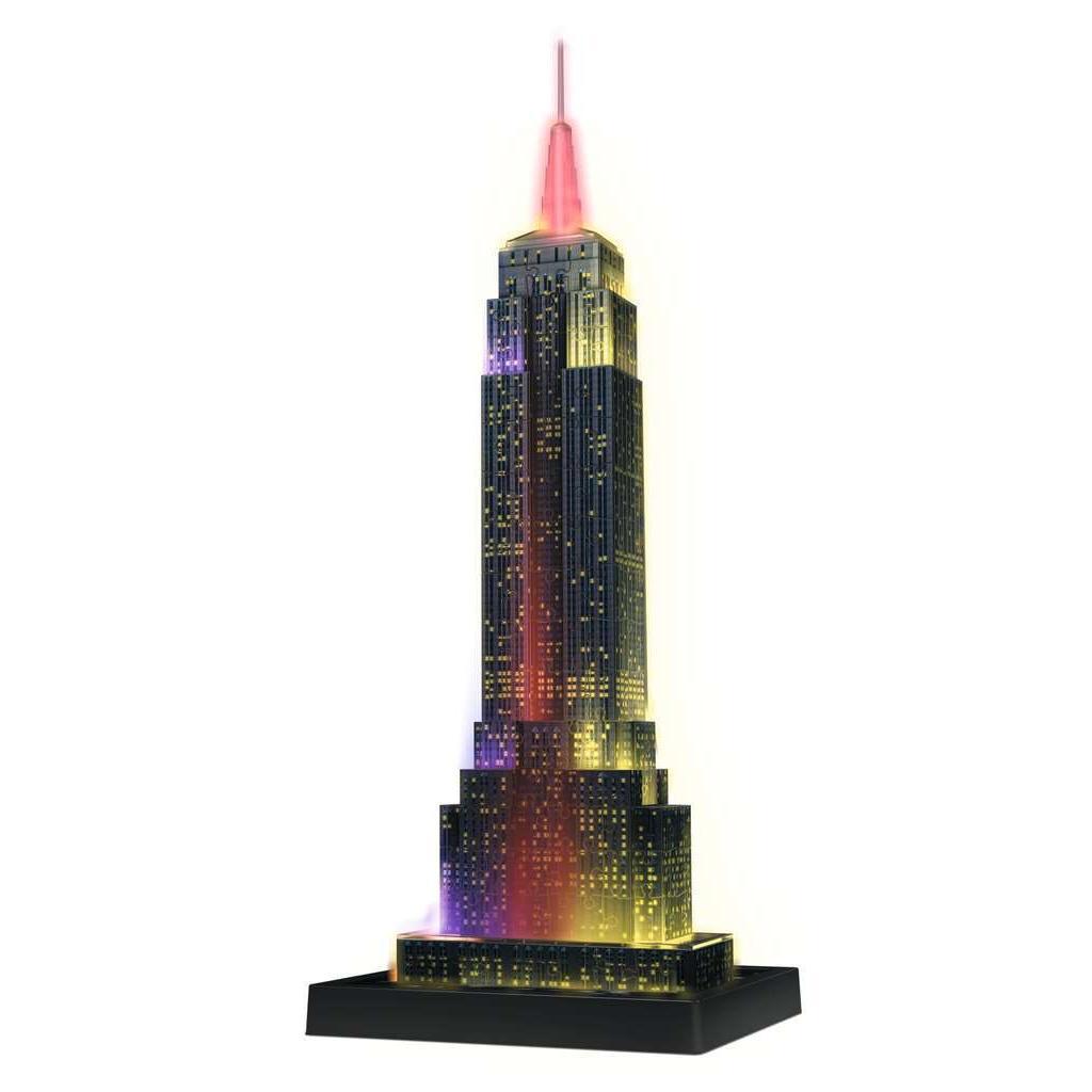 Light-Up Empire State Building 228 Piece 3D Jigsaw Puzzle Ravensburger 2