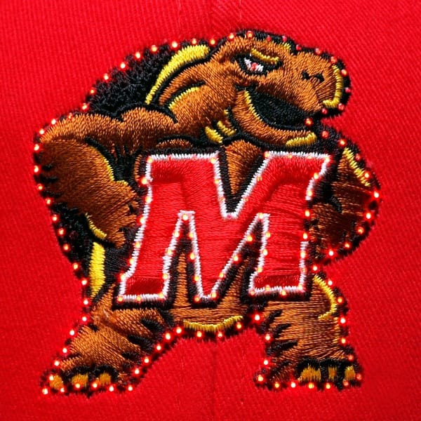Maryland Terrapins Flashing Fiber Optic Cap-1