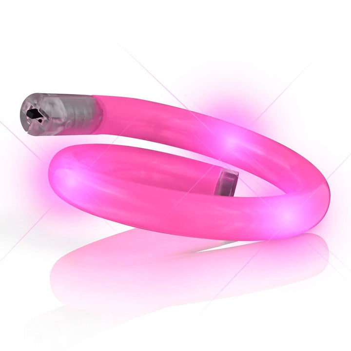 Light Up Tube Bracelet Pink-0