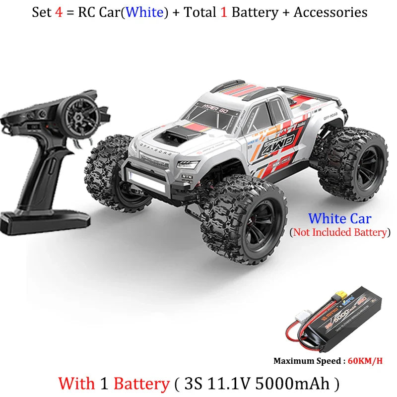 Lightning Fast MJX Hyper Go 10208 1/10 Brushless RC Drift Truck-6