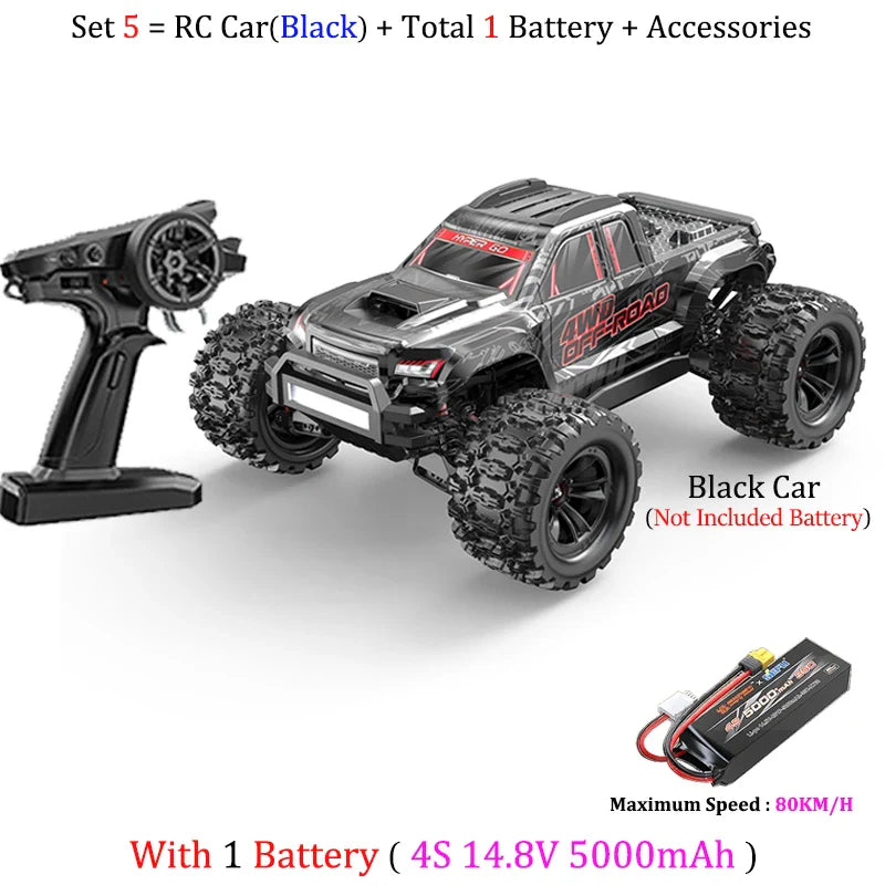 Lightning Fast MJX Hyper Go 10208 1/10 Brushless RC Drift Truck-7