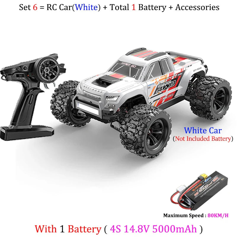 Lightning Fast MJX Hyper Go 10208 1/10 Brushless RC Drift Truck-8