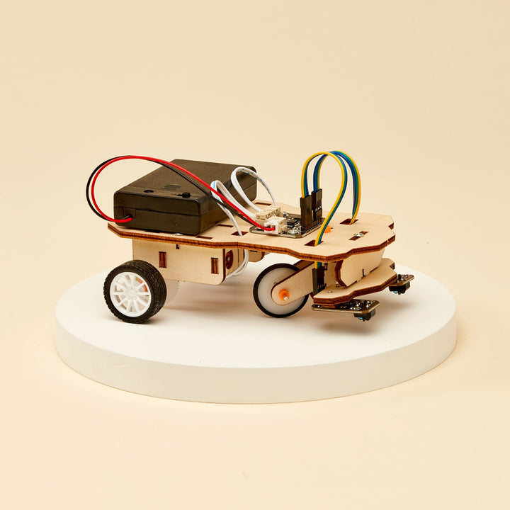 Line Follower Robot DIY Kit, Educational STEM Toy 2