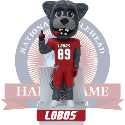 Lobo Louie New Mexico Lobos Mascot Bobblehead