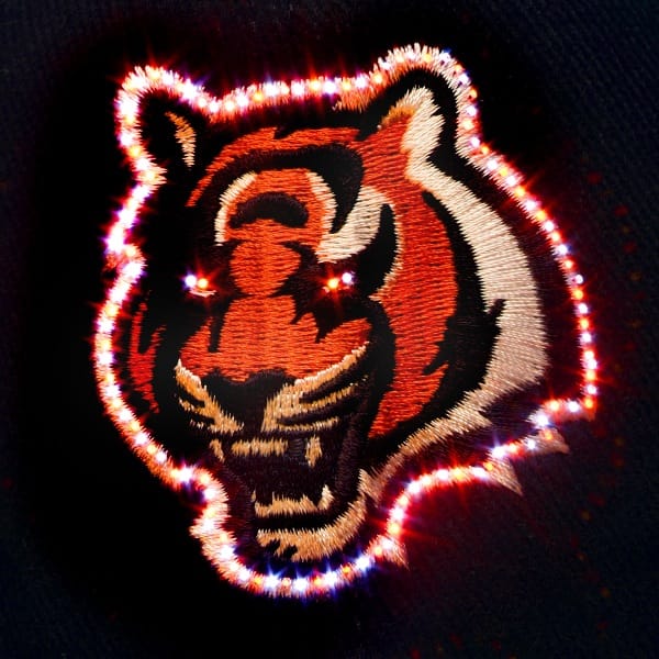 Cincinnati Bengals Flashing Fiber Optic Cap-1