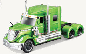 Custom Rig Semi-truck Cabs in 1:64 Diecast - By Maisto