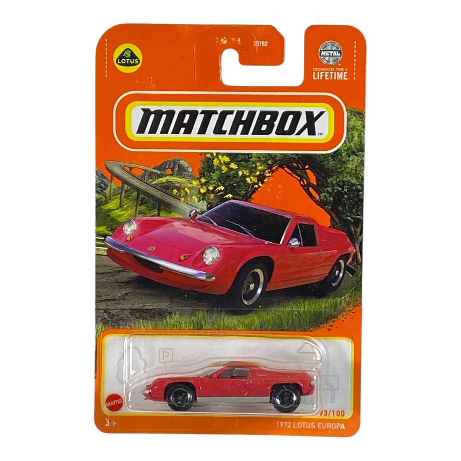 Matchbox 1972 Lotus Europa - Matchbox Series 93/100