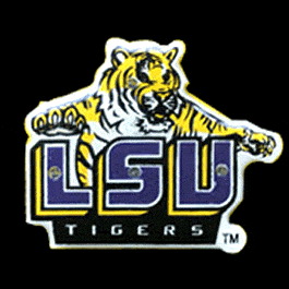 Louisiana State University Officially Licensed Flashing Lapel Pin