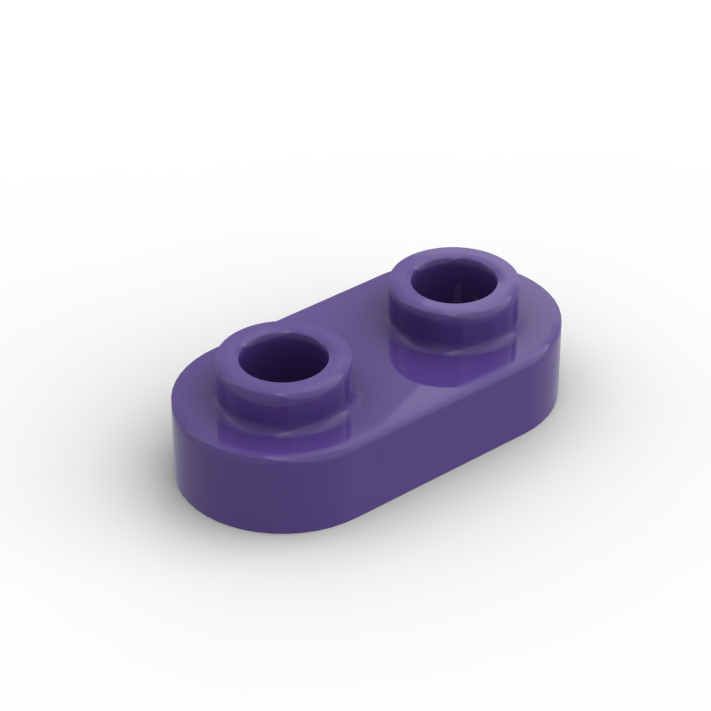 1×2 Rounded Plate w/ Open Stud – Pack of 10 – LEGO® Compatible – Choose Color 12