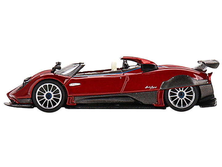 Pagani Zonda HP Barchetta Rosso Dubai Red Metallic Limited Edition to 2040 pieces Worldwide 1/64 Diecast Model Car by Mini GT-1