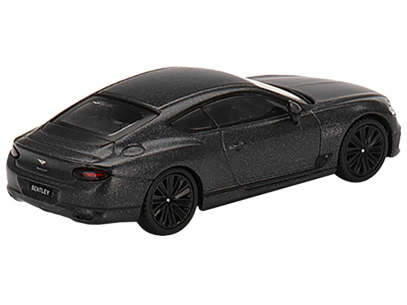 Bentley Continental GT Speed Anthracite Satin Gray Metallic Limited Edition to 1800 pieces Worldwide 1/64 Diecast Model Car by Mini GT-2