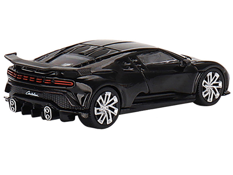 Bugatti Centodieci Black Limited Edition to 3600 pieces Worldwide 1/64 Diecast Model Car by Mini GT-2