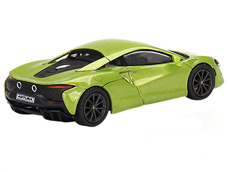 McLaren Artura Flux Green Metallic Limited Edition to 2040 pieces Worldwide 1/64 Diecast Model Car by Mini GT-2