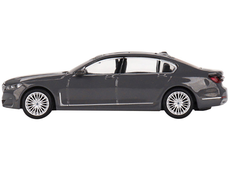 BMW 750Li xDrive Bernina Gray Amber Effect with Sunroof Limited Edition to 2400 pieces Worldwide 1/64 Diecast Model Car by Mini GT-1