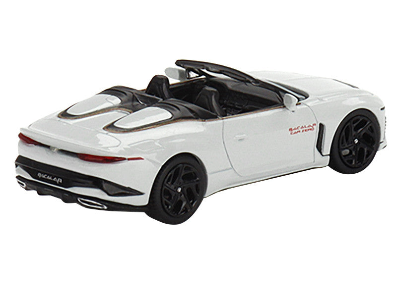 Bentley Mulliner Bacalar White "Car Zero" Limited Edition to 1800 pieces Worldwide 1/64 Diecast Model Car by Mini GT-2