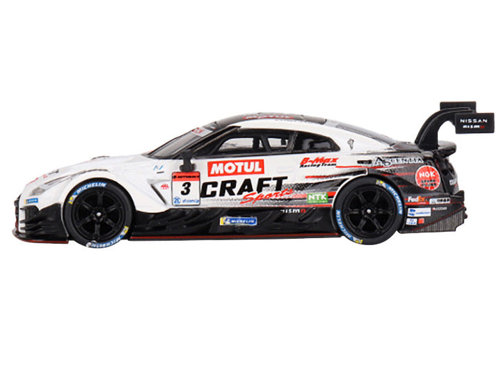 Nissan GT-R Nismo GT500 RHD (Right Hand Drive) #3 Kohei Hirate - Katsumasa Chiyo "NDDP Racing with B-Max" "Super GT Series" (2021) Limited Edition 1/64 Diecast Model Car by Mini GT-1