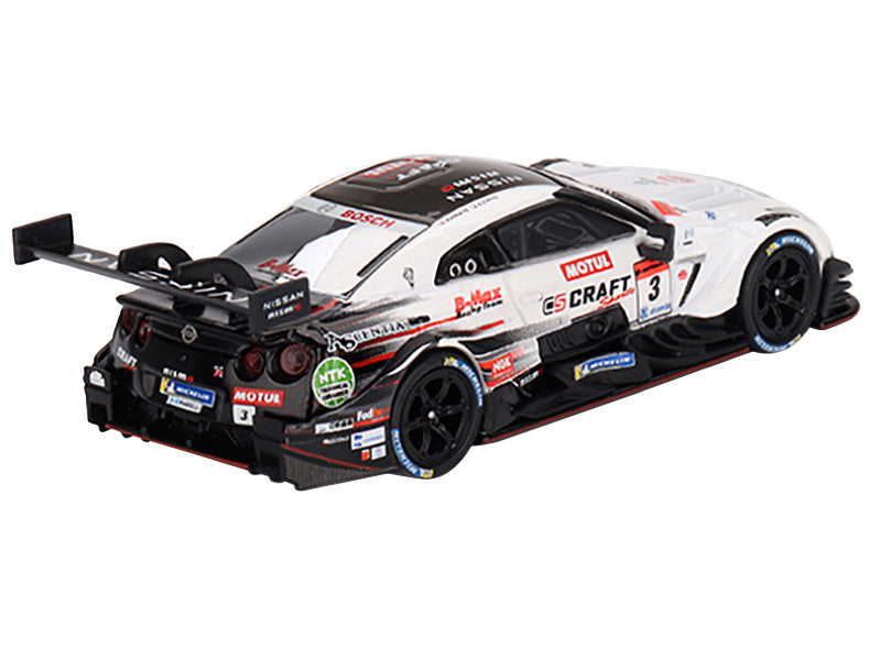 Nissan GT-R Nismo GT500 RHD (Right Hand Drive) #3 Kohei Hirate - Katsumasa Chiyo "NDDP Racing with B-Max" "Super GT Series" (2021) Limited Edition 1/64 Diecast Model Car by Mini GT-2